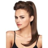 Sentetik Postiş Çikolata Kahvesi Uzun Model