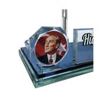 SENTEZ MASA İSİMLİĞİ Atatürk Masa Üstü İsimlik Ofis Aksesuarı