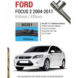 Sentinel FORD FOCUS 2 MUZ SİLECEK TAKIMI 2004-2011 (Cam Sabunu Hediyeli)