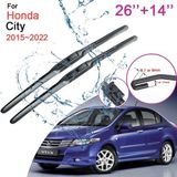 Sentinel Honda City 2015-2022 Muz Silecek Takımı (Cam Sabunu Hediyeli)