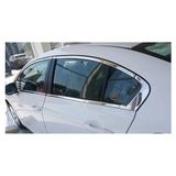 Sentinel Honda Civic Fb7 Cam Çerçevesi Kenar Çıtası Krom Tamtur 2012 / 2016 12 Parça