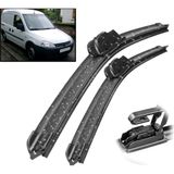Sentinel Opel Combo C Uyumlu Muz Silecek Takımı (2 Adet) - Siyah