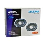 Sentınel Oval Hoparlör kapaklı 400w 6 X 9 2 Ad