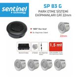 Sentinel Ses Ikazlı Araç Park Sensörü Araç Park Asistanı GRİ