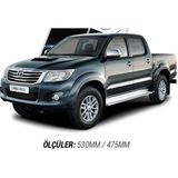 Sentinel Toyota Hilux 2005-2015 Muz Silecek Takımı (Cam Sabunuhediyeli)
