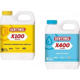 Sentinel X100 ve X400 Radyatör Temizleme Kimyasalı Araç İçi ve Dış Temizlik için Profesyonel Sonuç