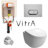 Sento Rim-Ex Asma Klozet, Vitra Gömme Rezervuar Set 768-1851 - Beyaz