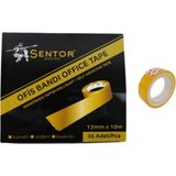 Sentor 12 mm x 10 mt 36 Adet Ofis Büro Bandı