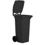 ŞENYAYLA 120 LT ÇÖP KONTEYNER İ (Siyah, Plastik)