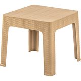 Şenyayla Brezza Rattan Sehpa 45 x 45 - Bej