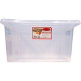 Şenyayla Geçmeli Saklama Kabı 32 Litre - 32 lt - Şeffaf