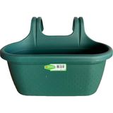 Şenyayla Oval Askılı Saksı 6 Lt. (37*27*25 Cm) - Yeşil
