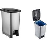 Şenyayla Plastik Slim Pedallı Çöp Kovası 60 Lt(Pedallı Çöp Kovası) ACL60LT Slim - Çok Renkli