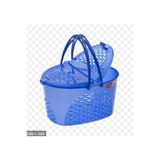 Şenyayla Plastik Smart Küçük Oval Piknik Sepeti(PEMBE)