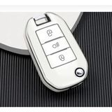 Şenyıldız Aksesuar Citroen C4 C4L Kaktüs C3 C6 C8 Anahtar Kılıfı - Beyaz