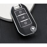 Şenyıldız Aksesuar Citroen C4 C4L Kaktüs C3 C6 C8 Anahtar Kılıfı - Siyah