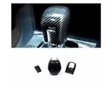 Şenyıldız Aksesuar Honda Civic Fc5 Fk7 Karbon Desen Vites Topuzu Tam Kaplama 3lü Set