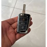 Şenyıldız Aksesuar Seat Leon Fr Ibiza Fr Arona Ateca Toledo Anahtar Koruma Kılıfı - Siyah - Gümüş