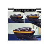 ŞENYILDIZ AKSESUAR Seat Leon Fr Kayar Sinyal Dinamik Led 1 Çift 2013 Ve 2020 Arası Mk3 Ve Mk3.5 Kasa Uyumlu