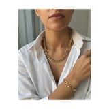 Senzavetra Kadın Kolye Bileklik Altın Kaplama Set