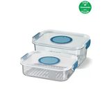 Seoul Buzdolabı Ürün Saklama Kabı 2'Li Set 1200-2000 Ml.