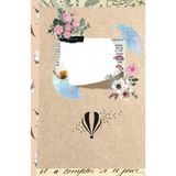 Seoul Press Joli Carnet D'écriture Scrapbooking Vintage pour Notes Citations Inspirantes & Positives, Photo Instax Mini, Poésie, Rêves, Paroles: ... pages de couleur, girly (French Edition)