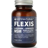 Sepe Natural Flexis - Glukozamin, Kondroitin, MSM, Boswellia (Akgünlük), Vitamin C Kompleks 60 Kapsül x 1030 mg SEPE