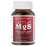 Sepe Natural MGS L-Karnitin Çitosan Spirulina Kahve Garsiniya 920 mg 90 Kapsül