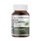 Sepe Natural Saw Palmetto | Cüce Palmiye Ekstresi | 60 Kapsül x 400 mg | Standardize Meyve Ekstresi
