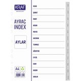 Seperatör Dosya Ayracı Aylar - Standart
