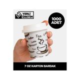 Sepet Doldur 7 OZ Karton Bardak - 1.000 Adet