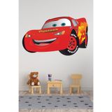 Sepet Yıldızı Şimşek Mcqueen Çocuk Odası Duvar Sticker 80x45 Cm