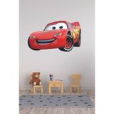 Sepet Yıldızı Şimşek Mcqueen Duvar Sticker 80x45 Cm