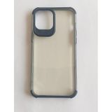 Sepetegelsin iPhone 12 6.1 Silikon Renkli Köşe Kamera Korumalı Lazer Kılıf