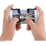 Sepetegelsin Pubg Fortnite Cep Telefonları Için Oyun Adaptörü Ikili Ateş Tetik Set - Siyah