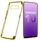 Sepetegelsin Samsung Galaxy S10 Plus Silikon Renkli Köşe Korumalı Lazer Kılıf