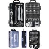 Sepetegelsin Zhltools 117 Parça Profosyonel Cep Telefonu Tablet Laptop Tornavida Tamir Seti Siyah