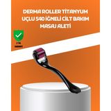 Sepetim 540 Iğneli Titanyum Dermaroller Profesyonel Ev Tipi Cilt Yenileme Aparatı - Renkli