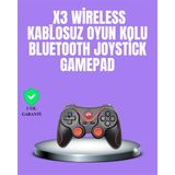 Sepetim Android Uyumlu Gamepad X3 Game Stick Oyun Kolu Bluetooth Bağlantılı - Çok Renkli
