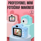 Sepetim Çocuklara Özel Dijital Fotoğraf Makinesi Mini 1080P Hd Kaliteli - Beyaz
