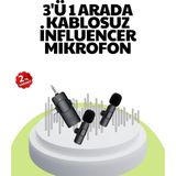 Sepetim Çok Yönlü Mikrofon - Net Ses, Uzun Pil - Pembe