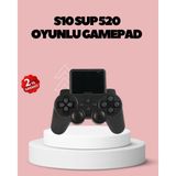 Sepetim HDMI Tv Bağlantılı Orijinal S10 Gamepad 520 Oyunlu 2025 Seri Oyun Konsolu - Renkli