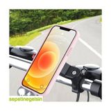 Sepetinegelsin 146A 360 Derece Dönen Bisiklet Gidonu Telefon Tutucu Stand - Siyah