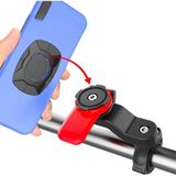 Sepetinegelsin HL-143A Bisiklet Motosiklet Gidon Telefon Tutucu - Siyah