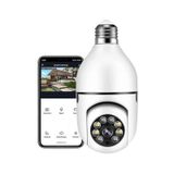 Sepetinegelsin WiFi 360 Panoramik Ampul Kamera Gece Görüş Ses Akıllı Hareket Algılayıcı