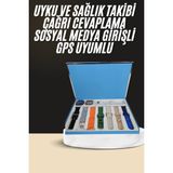 Sepetink 7 Kordonlu Unisex Akıllı Saat Çoklu Kordon Seçeneği Amoled Ekran - Gümüş
