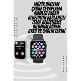 Sepetink Akıllı Saat Yeni Nesil Android ve Ios Uyumlu Titreşim Modlu Alarm Kronometre - Gümüş