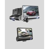 Sepetink Araç Kamerası 3’lü Full Hd Dvr 1080P Gece Görüşlü ve G-Sensörlü - Siyah