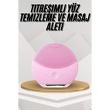 Sepetink Hassas Ciltlere Özel Titreşimli Yüz Temizleme ve Masaj Aleti - Renkli