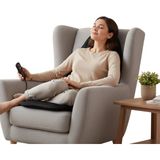 Sepetink Isıtmalı Masaj Koltuk Minderi Sırt Bel Boyun ve Kalça Destekli - Siyah
